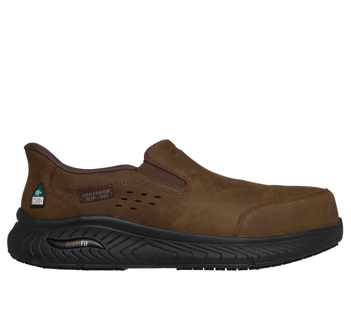 Skechers Slip-ins Work Slip-Resistant: Arch Fit Crosser | Skechers Men