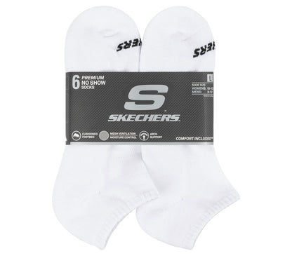6 Pack Core Low Cut Large Socks | Skechers Men