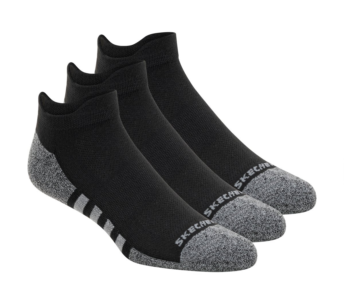 Lowcut Heel Tab Work Socks - 3 Pack | Skechers Men