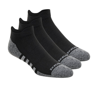 Lowcut Heel Tab Work Socks - 3 Pack | Skechers Men