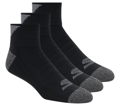 3 Pack Men's Half Terry Quarter Crew Socks | Skechers Men