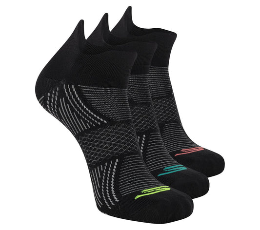 3 Pack Men's Performance Low Cut Pattern Socks | Skechers Men