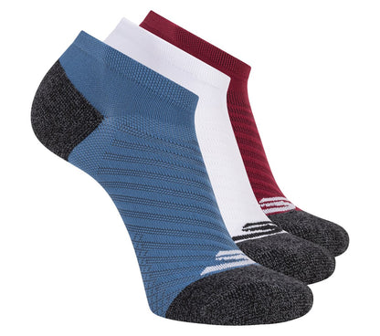 3 Pack Men's Terry Low Cut Socks | Skechers Men