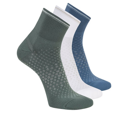 3 Pack Men's Performance Running Quarter Socks | Skechers Men