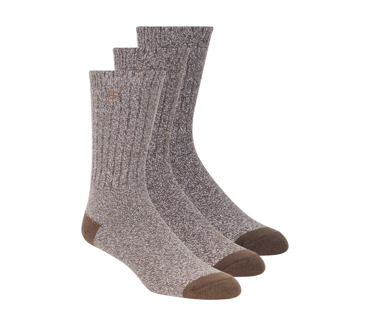 Super Soft Boot Crew Socks - 3 Pack | Skechers Men