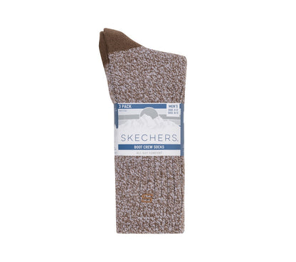 Super Soft Boot Crew Socks - 3 Pack | Skechers Men