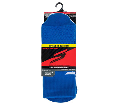 2 Pack Performance Basketball Crew Socks | Skechers Men