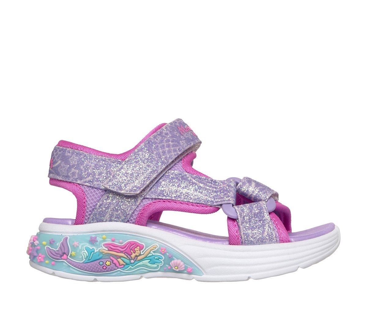 S-Lights: Mermaid Dreams Sandal - Marina Bliss | Skechers Kids