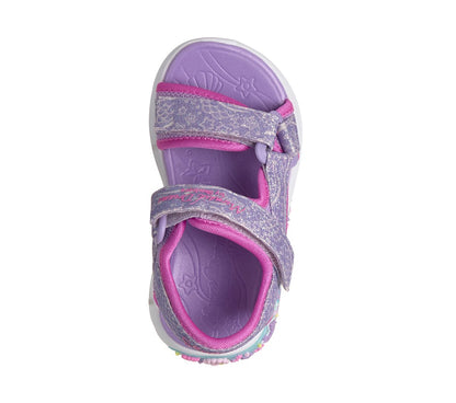 S-Lights: Mermaid Dreams Sandal - Marina Bliss | Skechers Kids