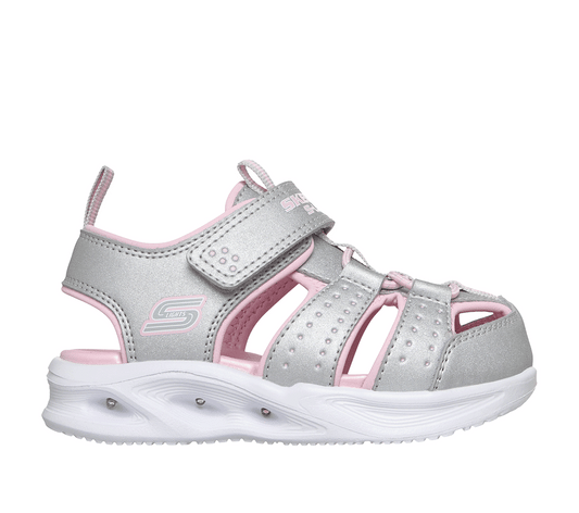 S-Lights: Sola Glow Sandal - Power Step | Skechers Kids