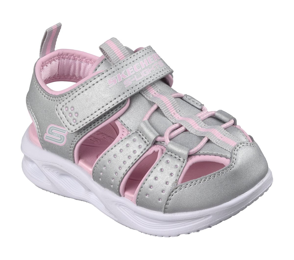 S-Lights: Sola Glow Sandal - Power Step | Skechers Kids