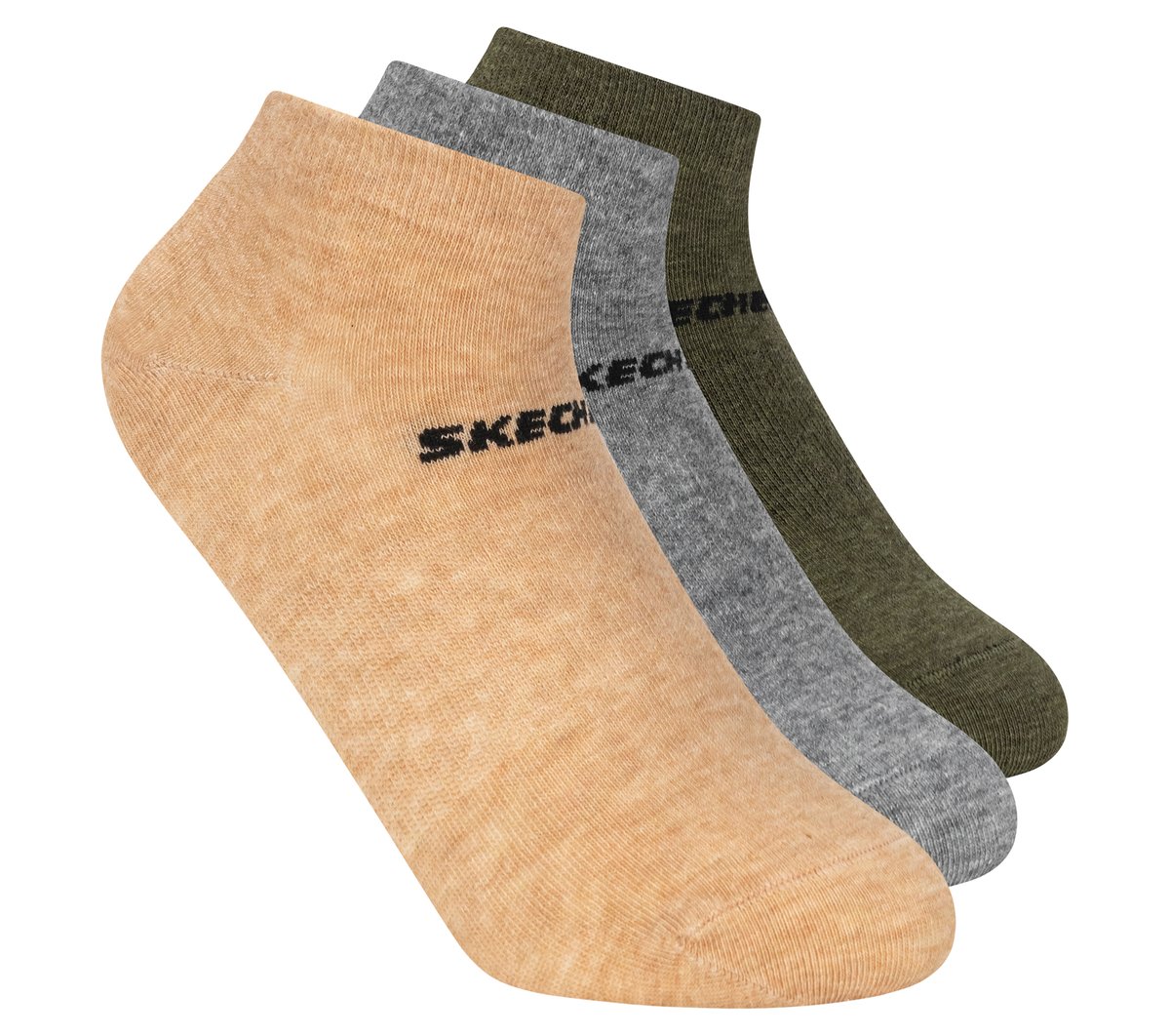 3 Pack Boys' Low Cut Cotton Socks | Skechers Kids