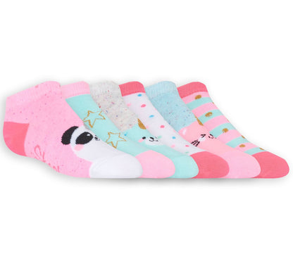 6 Pack Low Cut Cute Socks | Skechers Kids